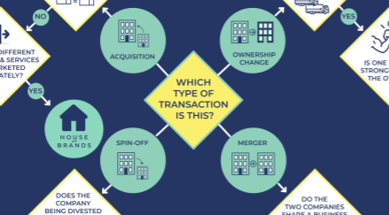 Infographic: Which Brand Strategy is Best for Mergers and Acquisitions